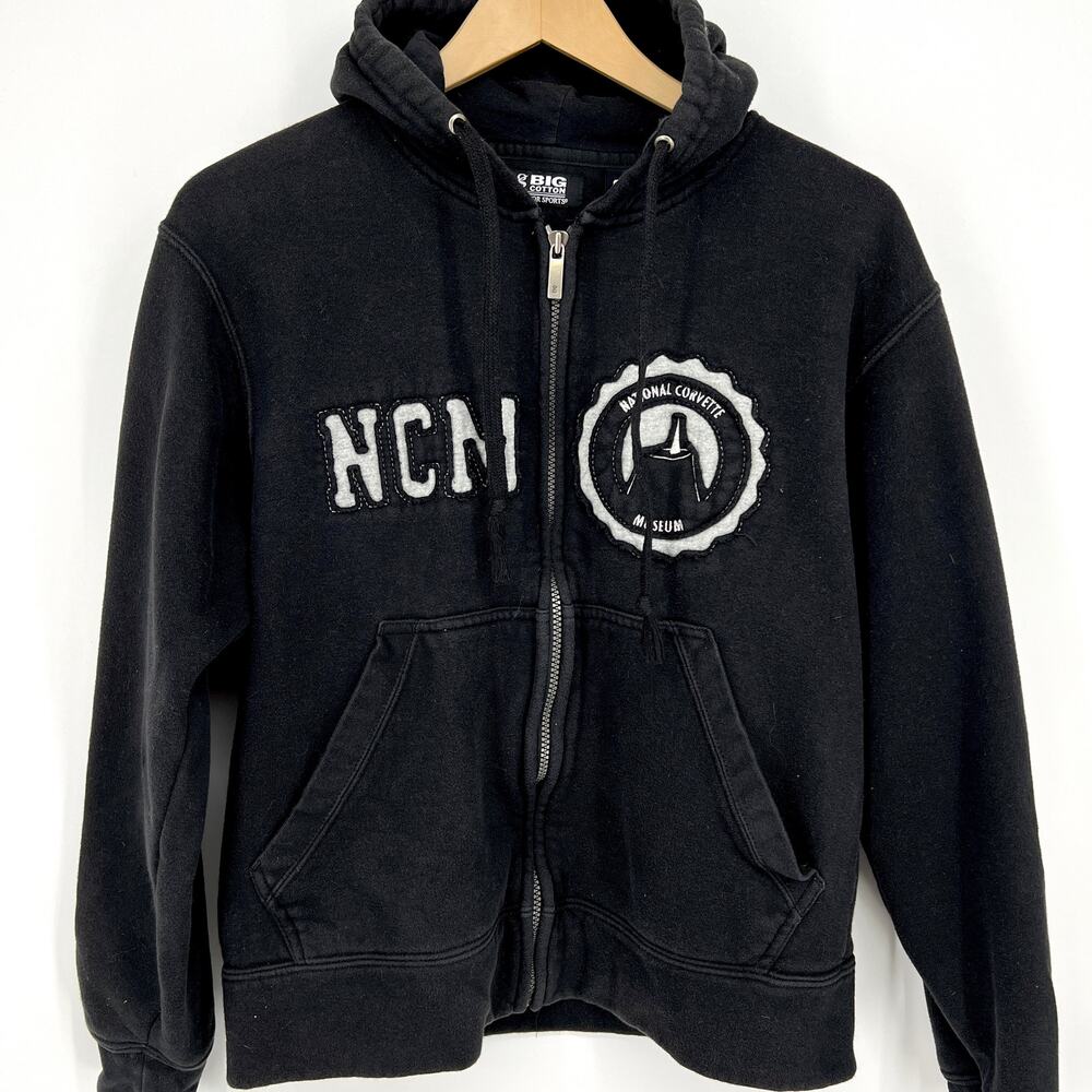 National Corvette Museum Black Hoodie Size Small